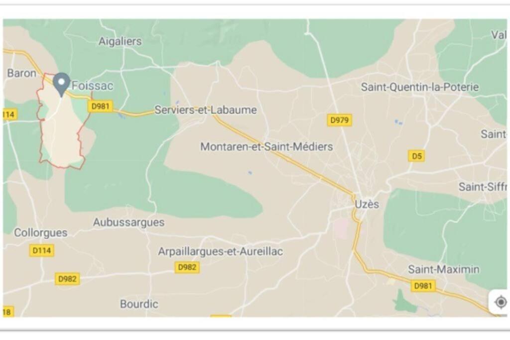 Charming Small House Close To Uzes Foissac  Ngoại thất bức ảnh